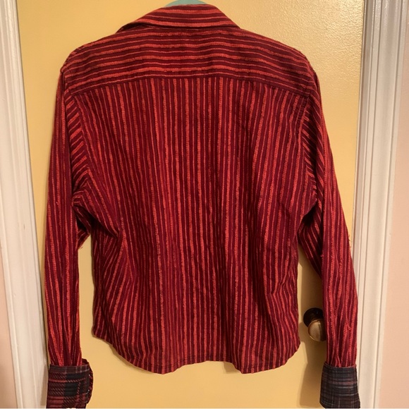 Georg Roth Red Button Down Shirt - Picture 3 of 6